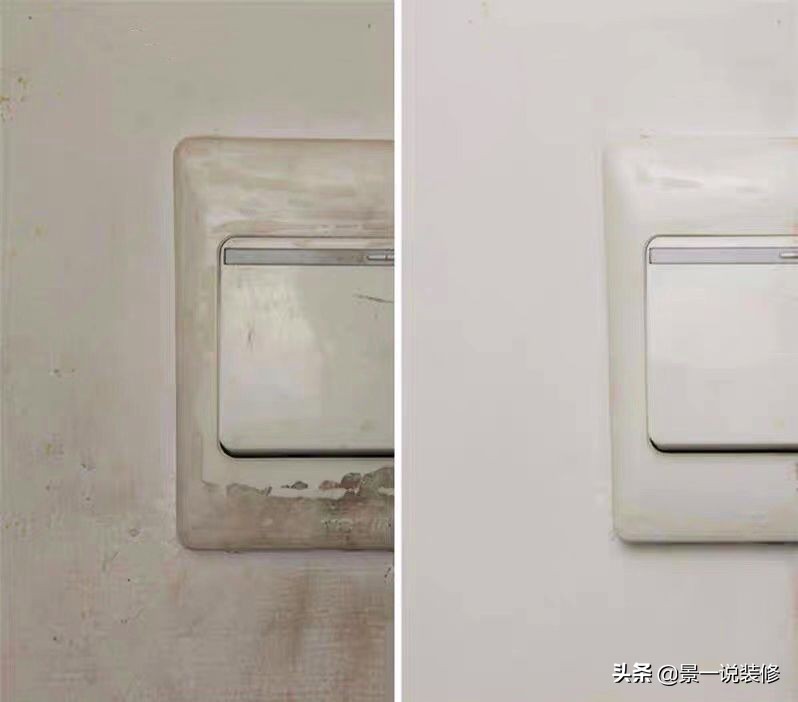 老房子墙面发霉发黑怎么处理,卫生间隔壁墙面受潮脱皮如何处理