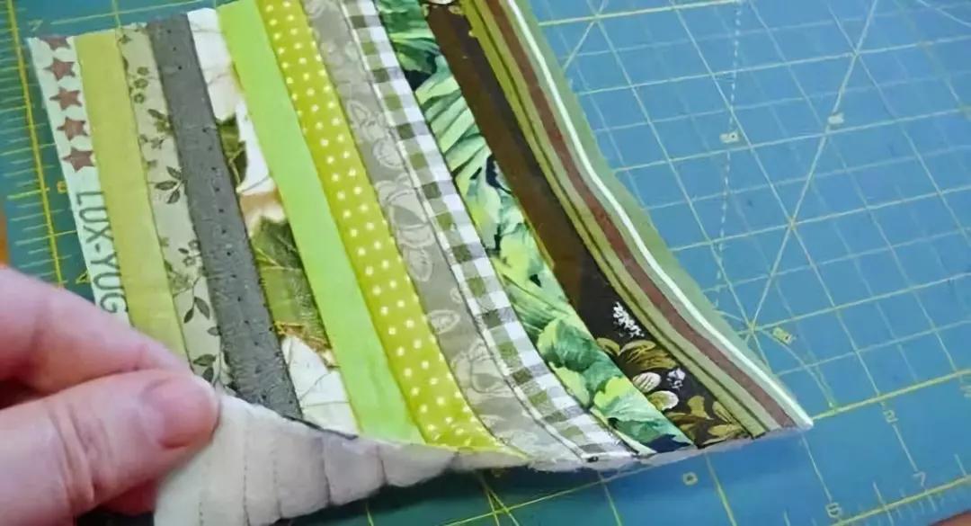 旧布子做杯垫教程,废布做简单杯垫