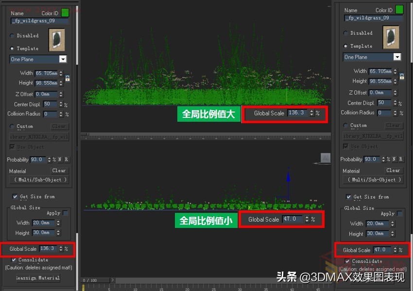 3dmax一键生成花草树木插件，还在为制作大场景而加班吗？