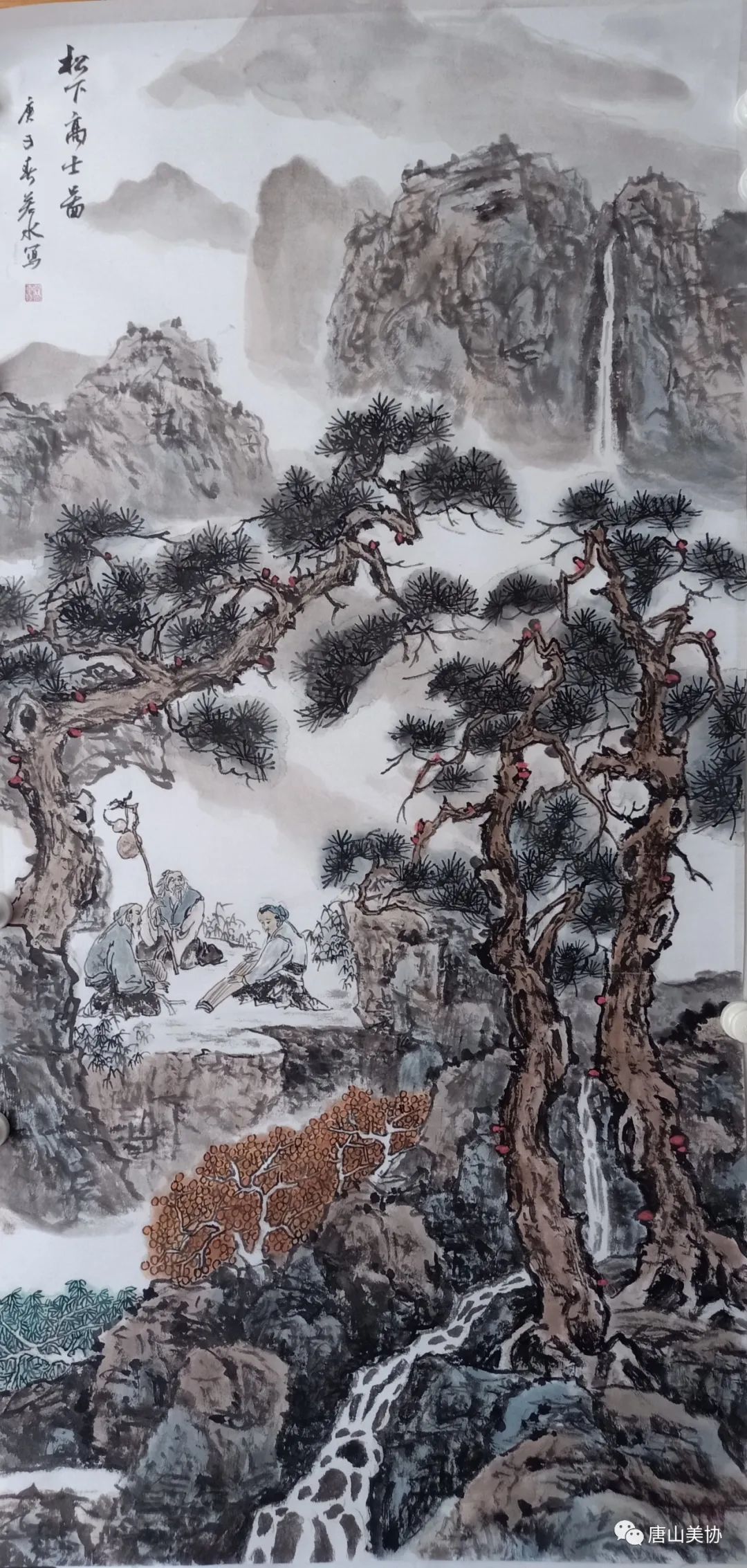大美唐山展,展现唐山新时代绘画作品