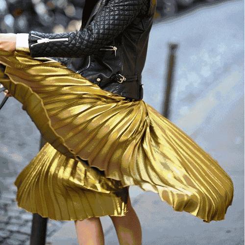 百褶裙穿法出现bug,百褶裙褶乱了怎么熨