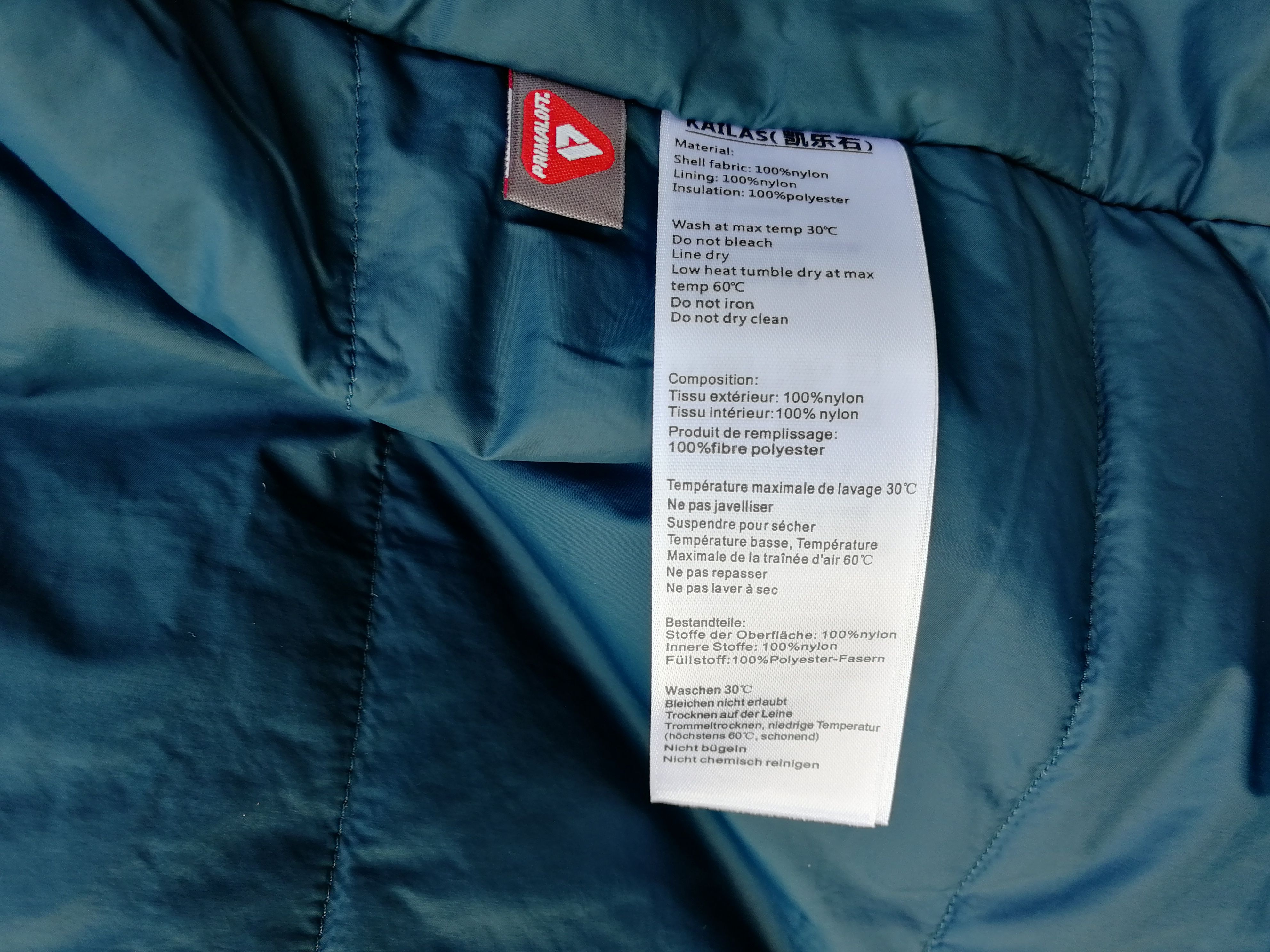 凯乐石山岳聚绒外套,防水户外外套