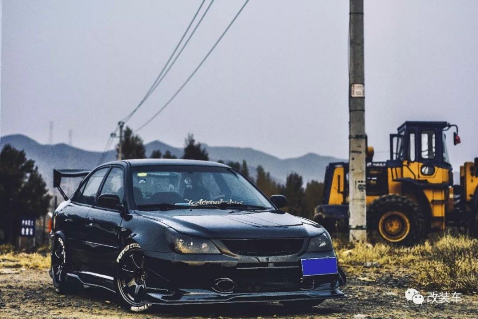 3000块买了三菱lancer改装,三菱lancer改装效果图