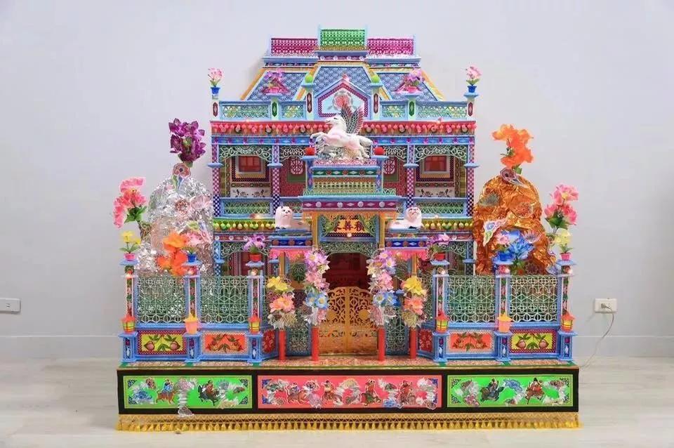 纸扎亮相巴黎,纸扎荣登巴黎