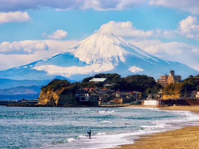 富士山火山口拍摄,日本富士山超清视频