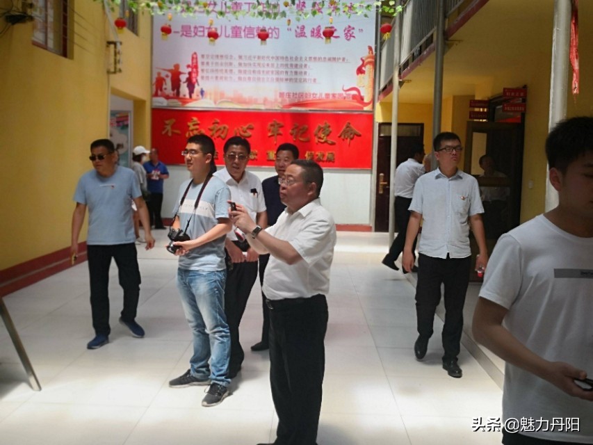 郓城县郓州街道到丹阳考察*党**建八大“红色品牌”建设工作