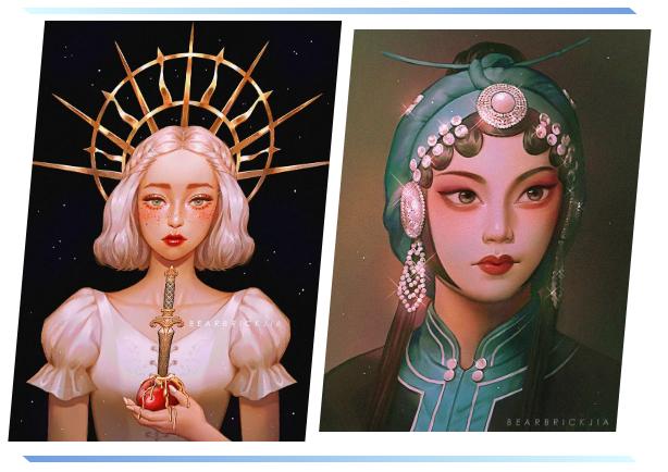 创意爱心插画素材,插画大全100张