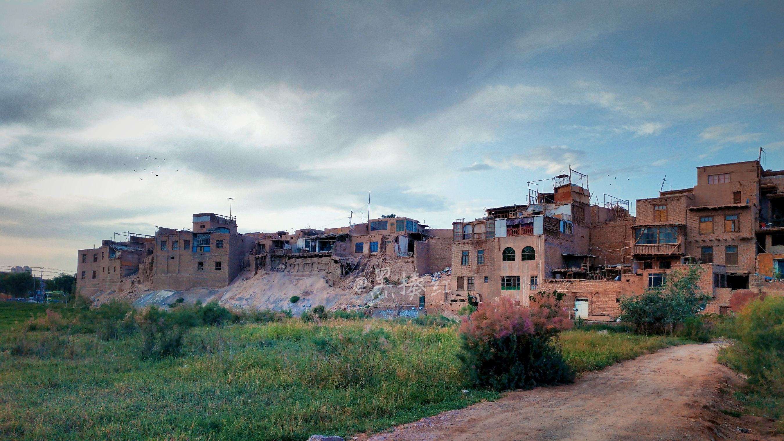 喀什古城废弃房屋,喀什废墟古城