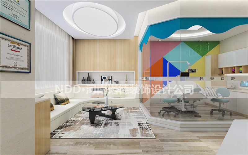 现代口腔门诊装修设计方案,口腔门诊怎么装修效果好