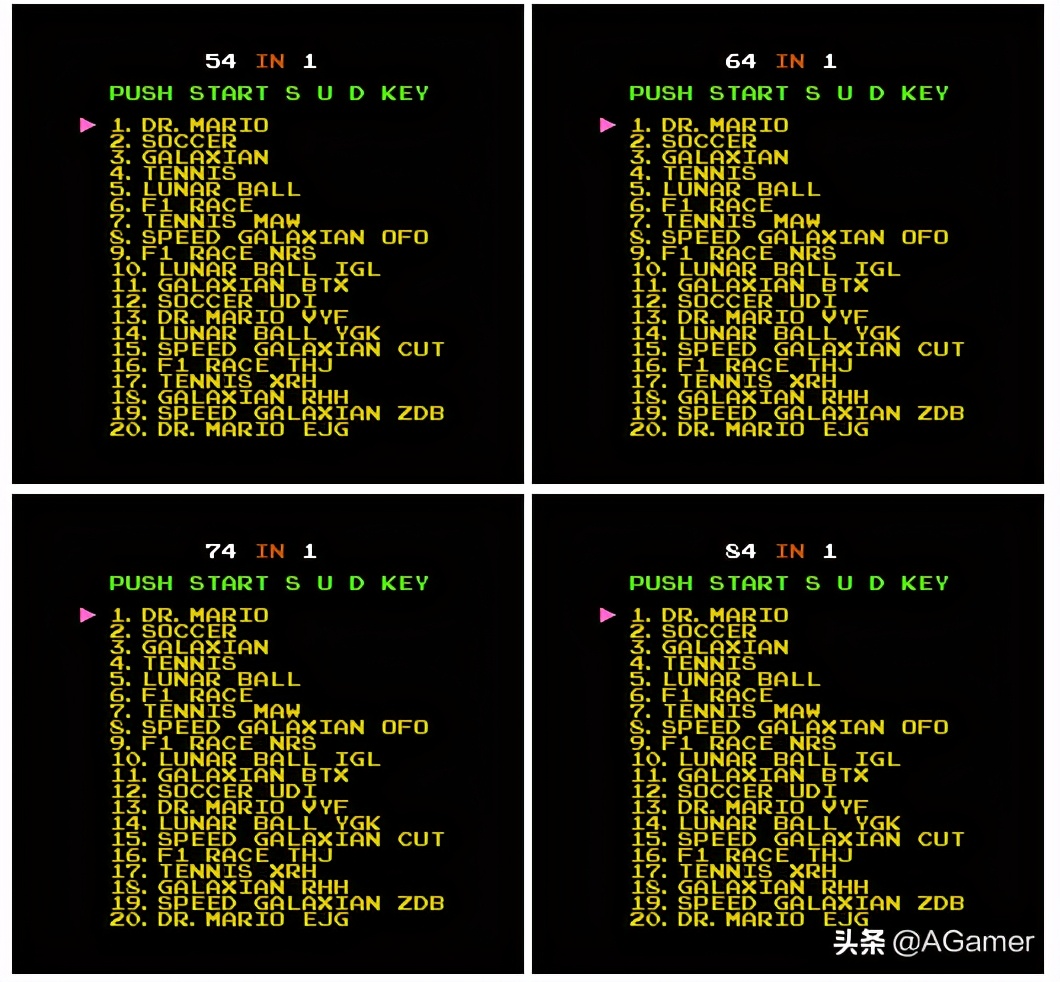 小霸王卡隐藏游戏,小霸王游戏机诡异的卡带
