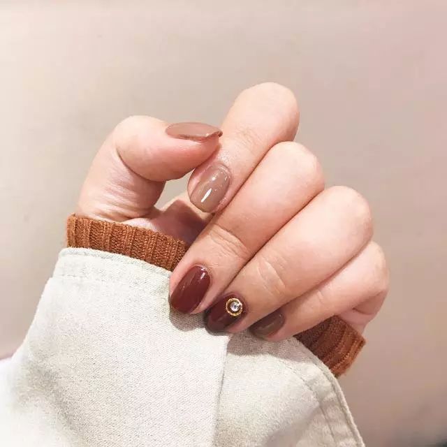 短指甲适合的美甲小仙女,小仙女夏季必备薄荷美甲