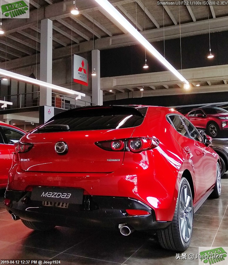 欧洲4S店实拍系列之Mazda,1---马3，我眼里最帅的两厢车