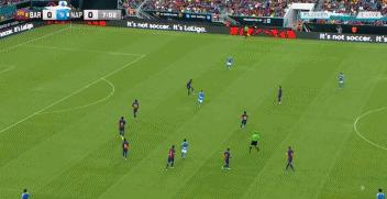 巴萨vs登贝莱gif,巴萨vs皇马登贝莱浪费机会总结