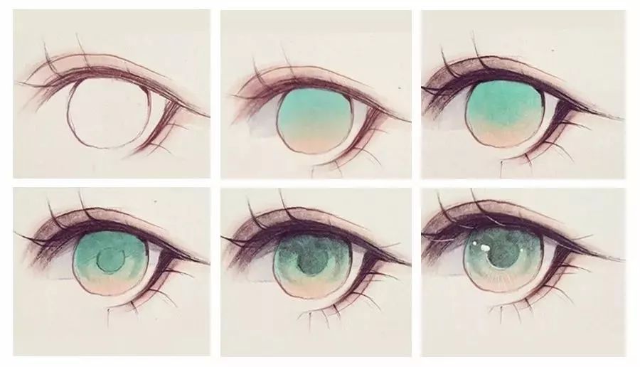 动漫人物眼睛该怎么画新手入门,怎么画动漫人物的眼睛新手教程