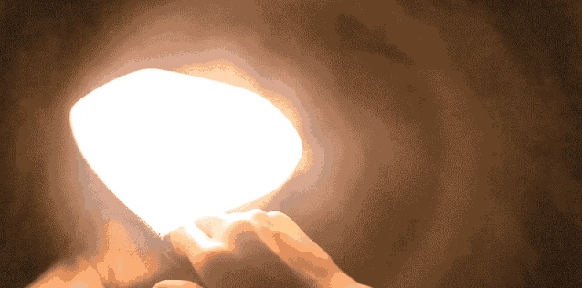 这盏灯,这盏灯又轻又亮