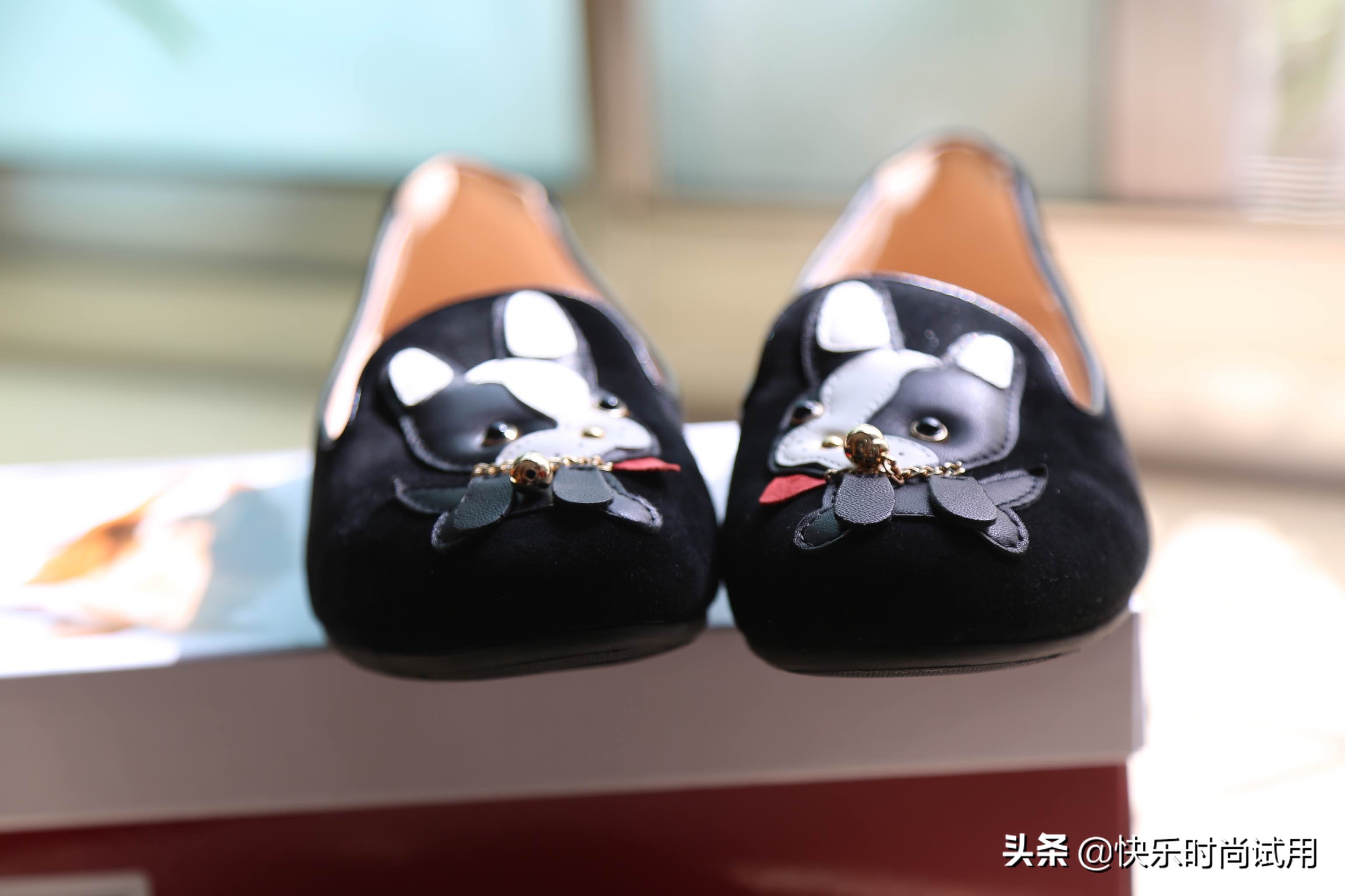暇步士的鞋子好吗，暇步士新款休闲狗狗平底女单鞋试用介绍