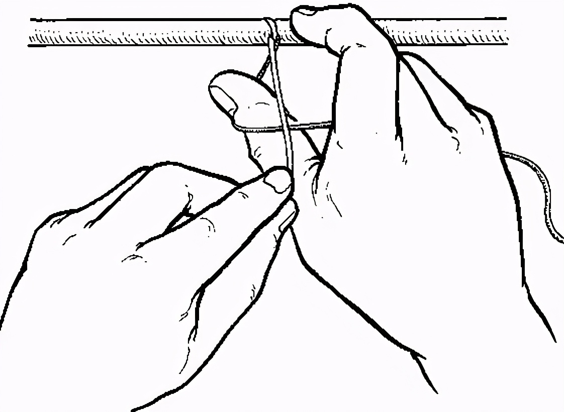 各位看官，右手打结手法还记得吗？