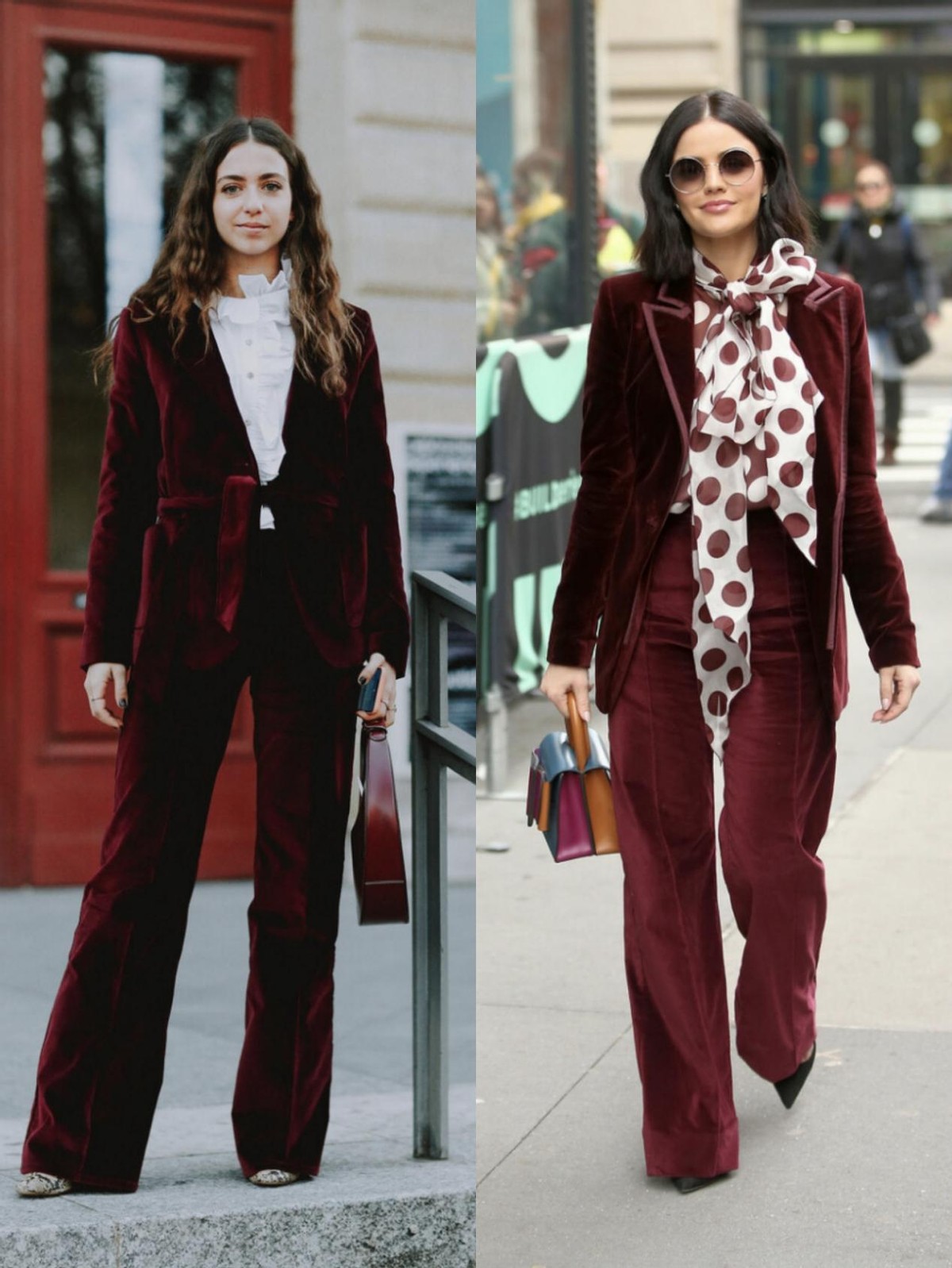 穿惯了普通的西装,来点不一样的款式,复古的丝绒西装值得一试