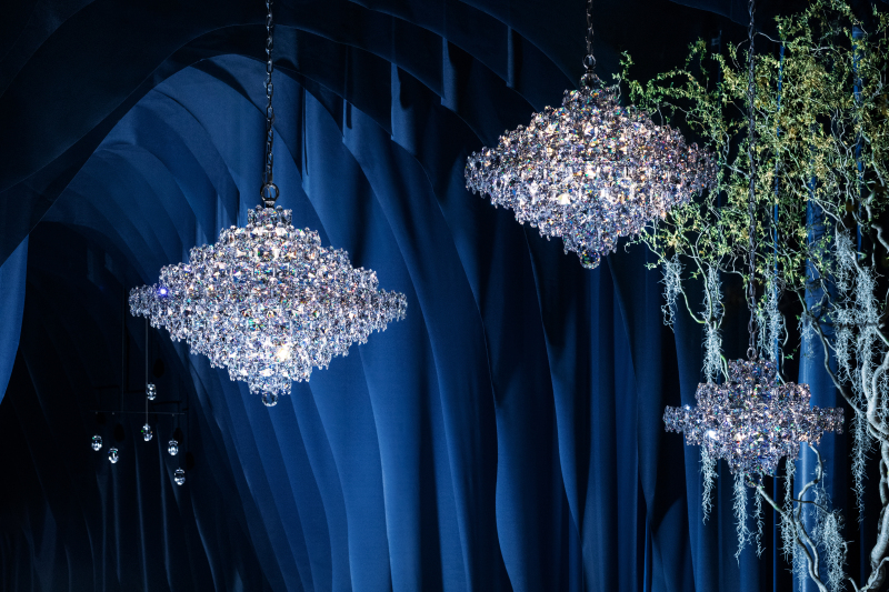 施华洛世奇携最新系列惊艳亮相Euroluce欧洲国际灯光照明展