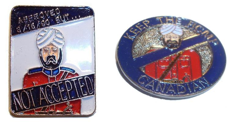 加拿大皇家警察制服,加拿大皇家骑警四个字母