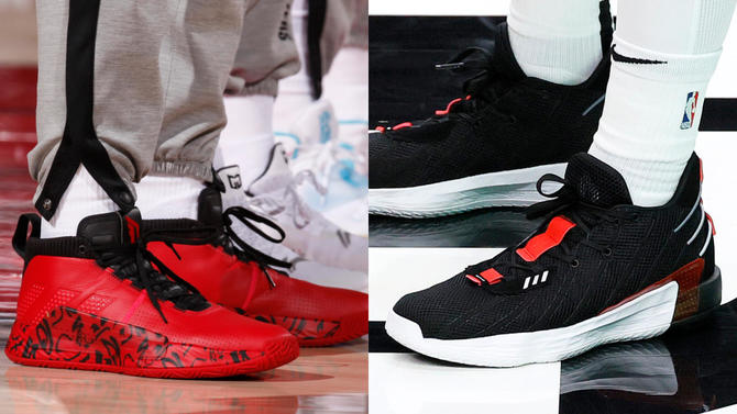 2021年季后赛伦纳德上脚球鞋,伦纳德今日上脚球鞋