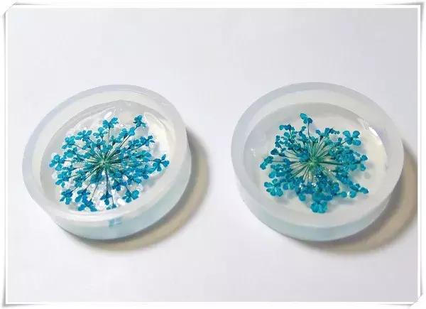 水晶耳环自制,滴胶耳环制作法