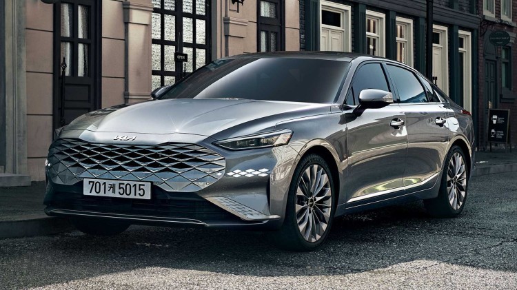 新款起亚k8实车曝光,全新款2022年起亚k8试驾视频