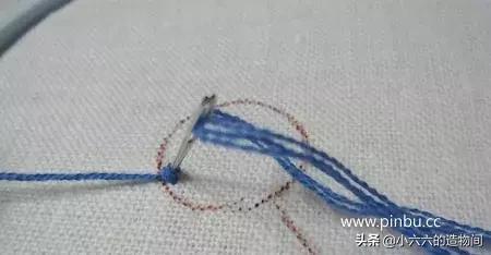 刺绣打籽绣教程,中国结刺绣针法教程