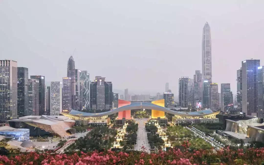 福田大地的变化,福田中心区变化