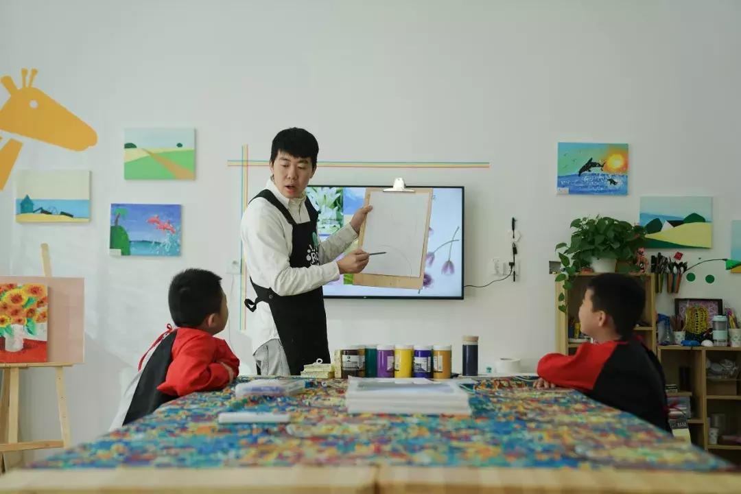 孩子学画画如何教6岁的孩子画画,学画画前和学画画后