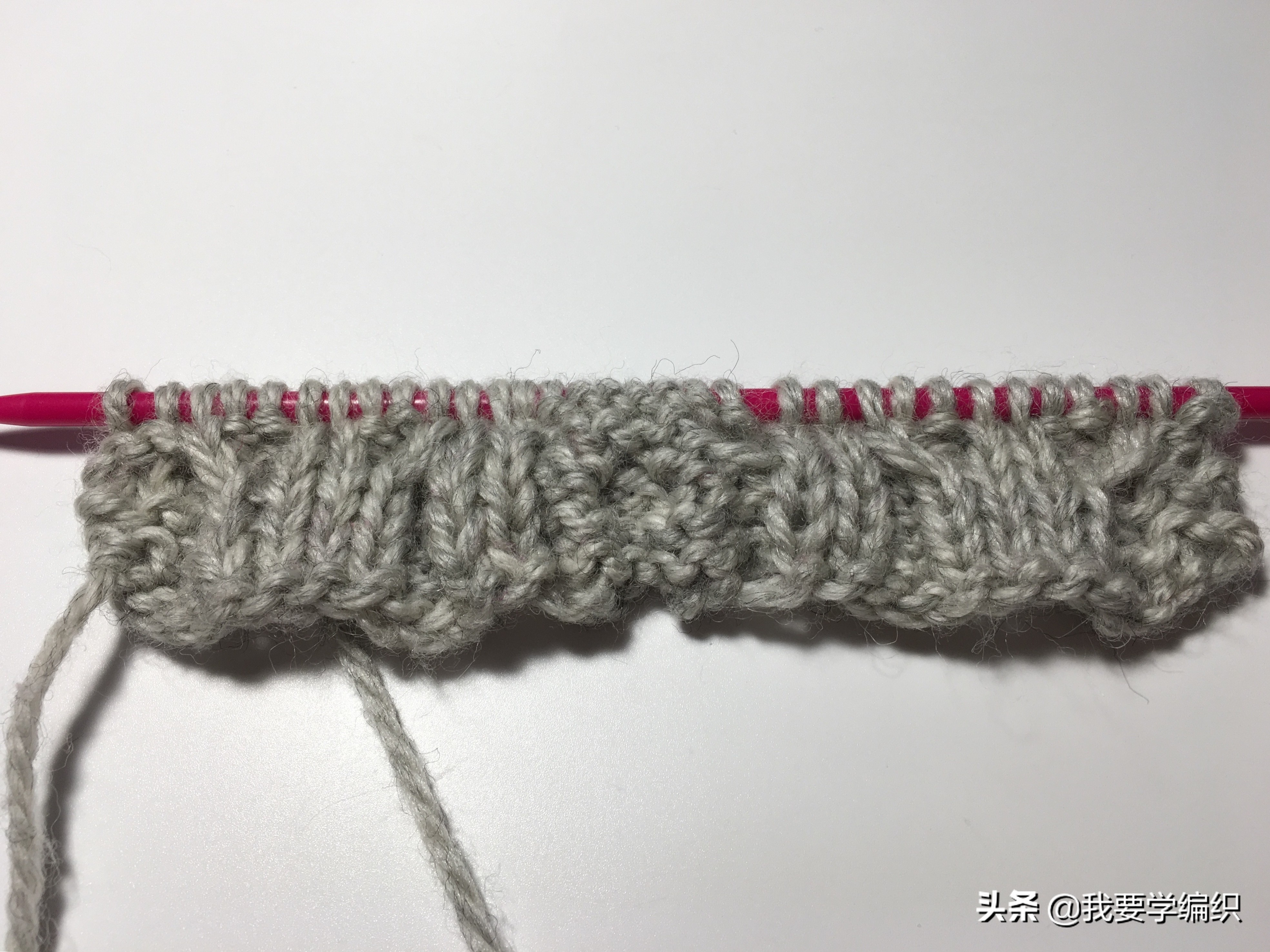 双扭麻花围巾教程,经典麻花围巾教程