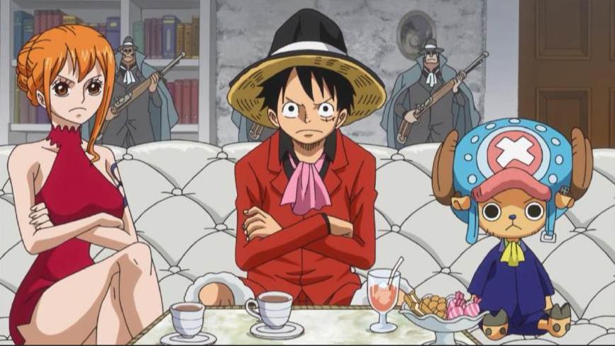 海贼王真人版路飞vs明哥,海贼王路飞山治合照