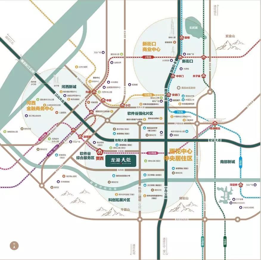 南京主城在售新房四室精装,南京河西在售新房