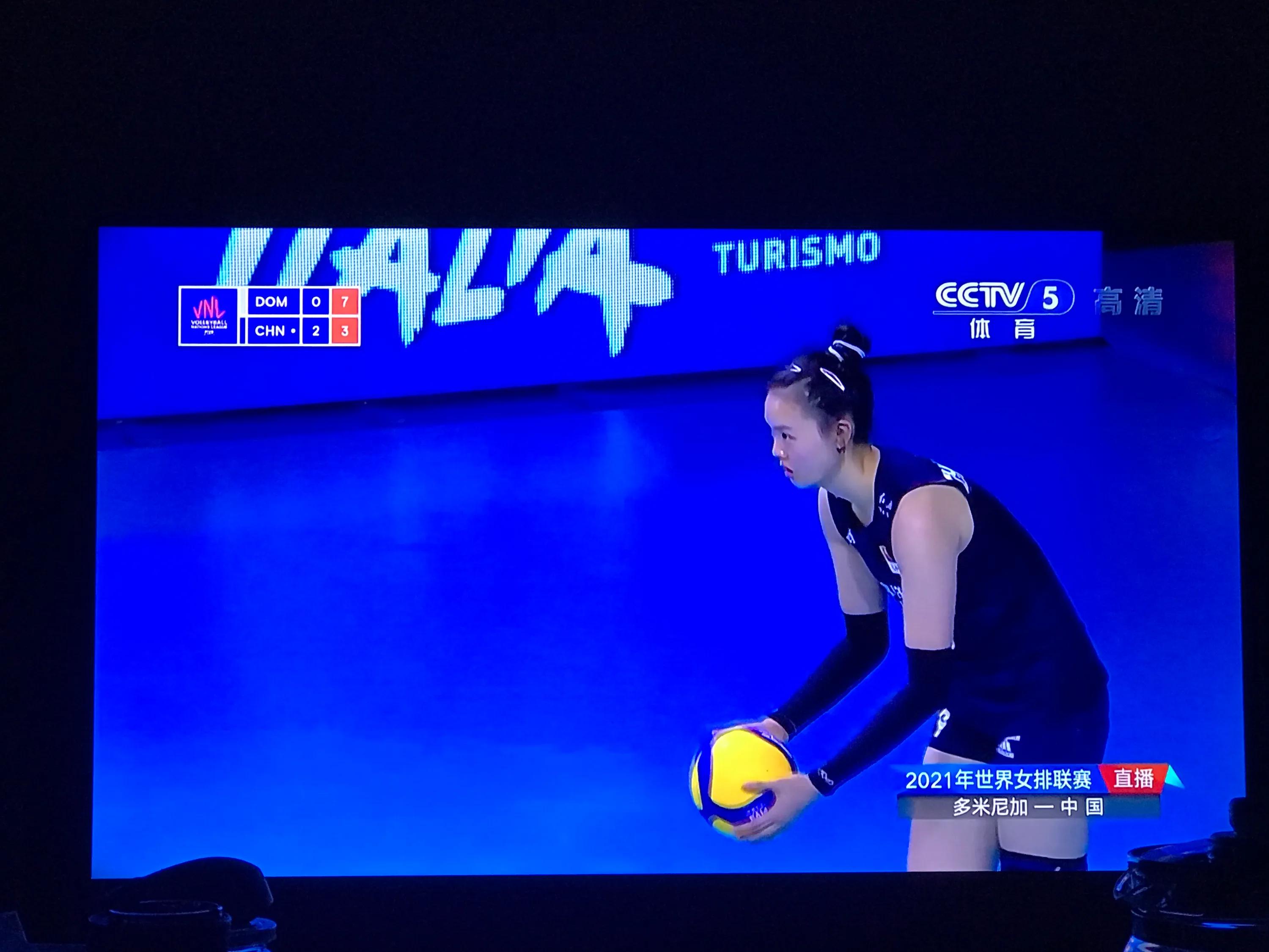 #世界女排联赛#中国女排vs多米尼加女排3:1