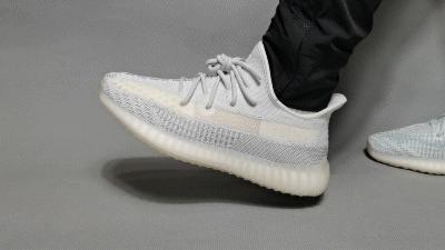 yeezy350蓝冰如何辨别真假,yeezy350冰蓝真假鉴别
