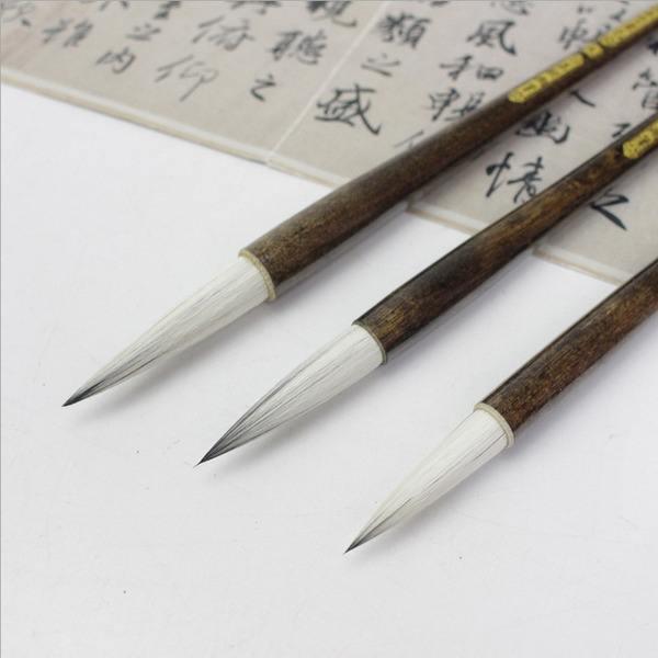 初学毛笔字选笔很重要,书法教程初学者如何选择毛笔