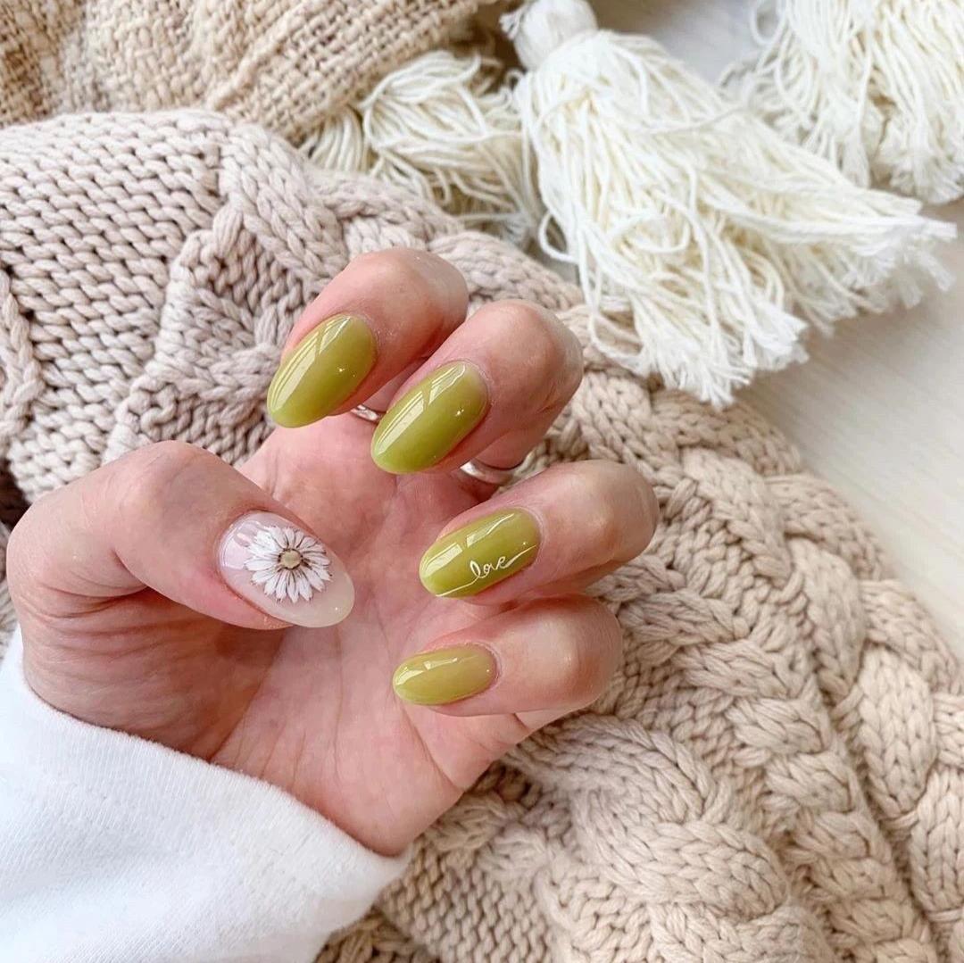 日式美甲颜值超高的美甲,报复性消费来啦