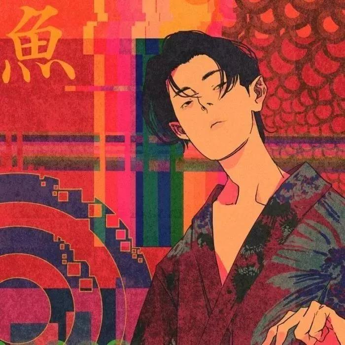 手绘漫画小清新情侣头像,唯美漫画女头像可爱小清新手绘