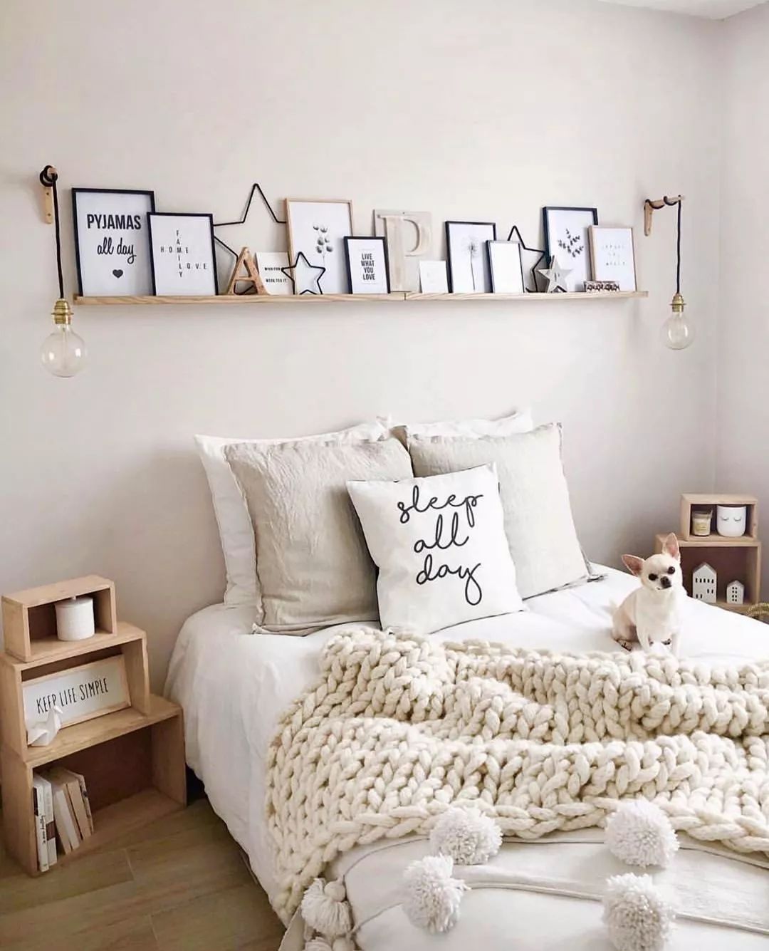 冬天取暖，卧室要选对抱枕、地毯，30张ins美图拿去抄