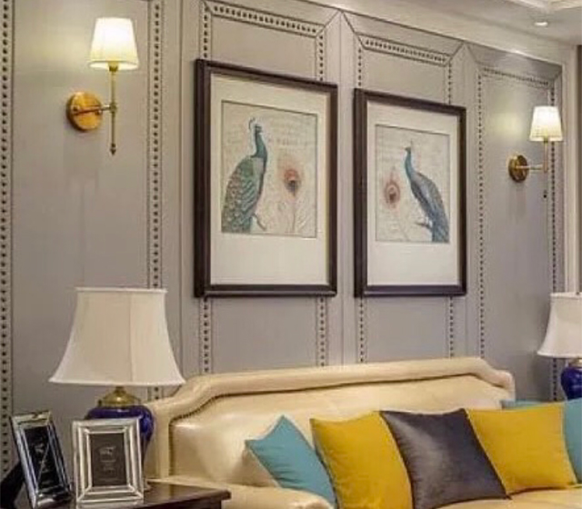 硬包背景墙多少钱,实体店背景墙价格表