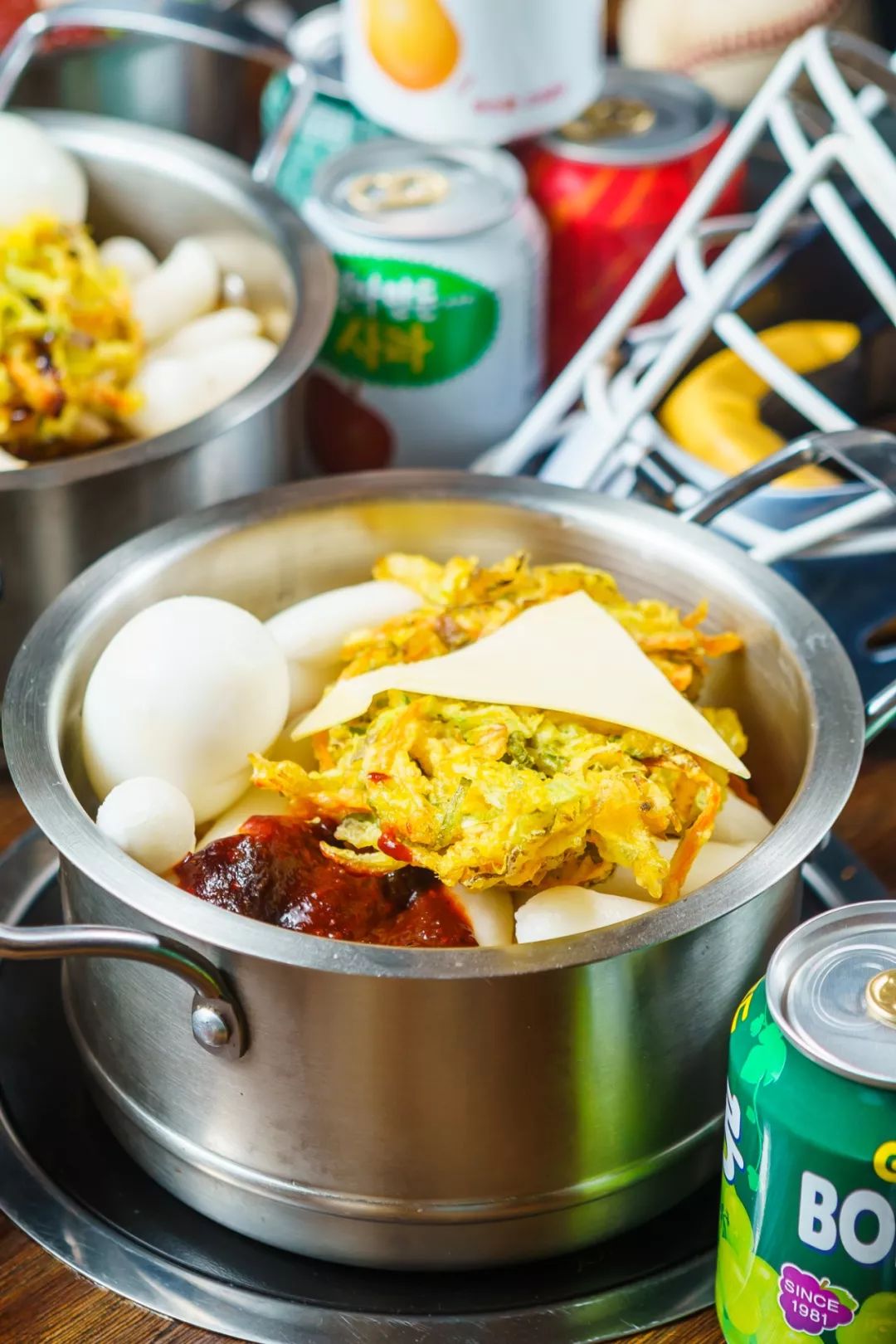 韩国人吃芝士年糕鱼饼,韩国人吃的芝士年糕