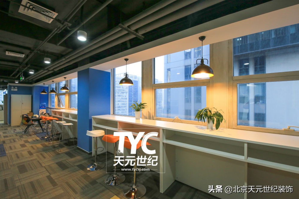 北京互联港湾办公室装修设计