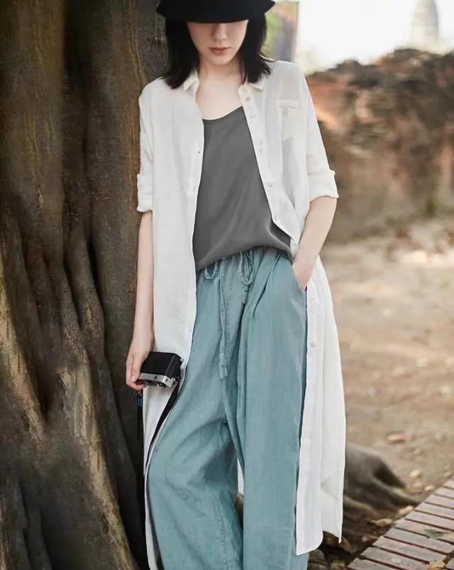 立秋之后，自带慵懒气质的棉麻给你这个季节最想要的腔调
