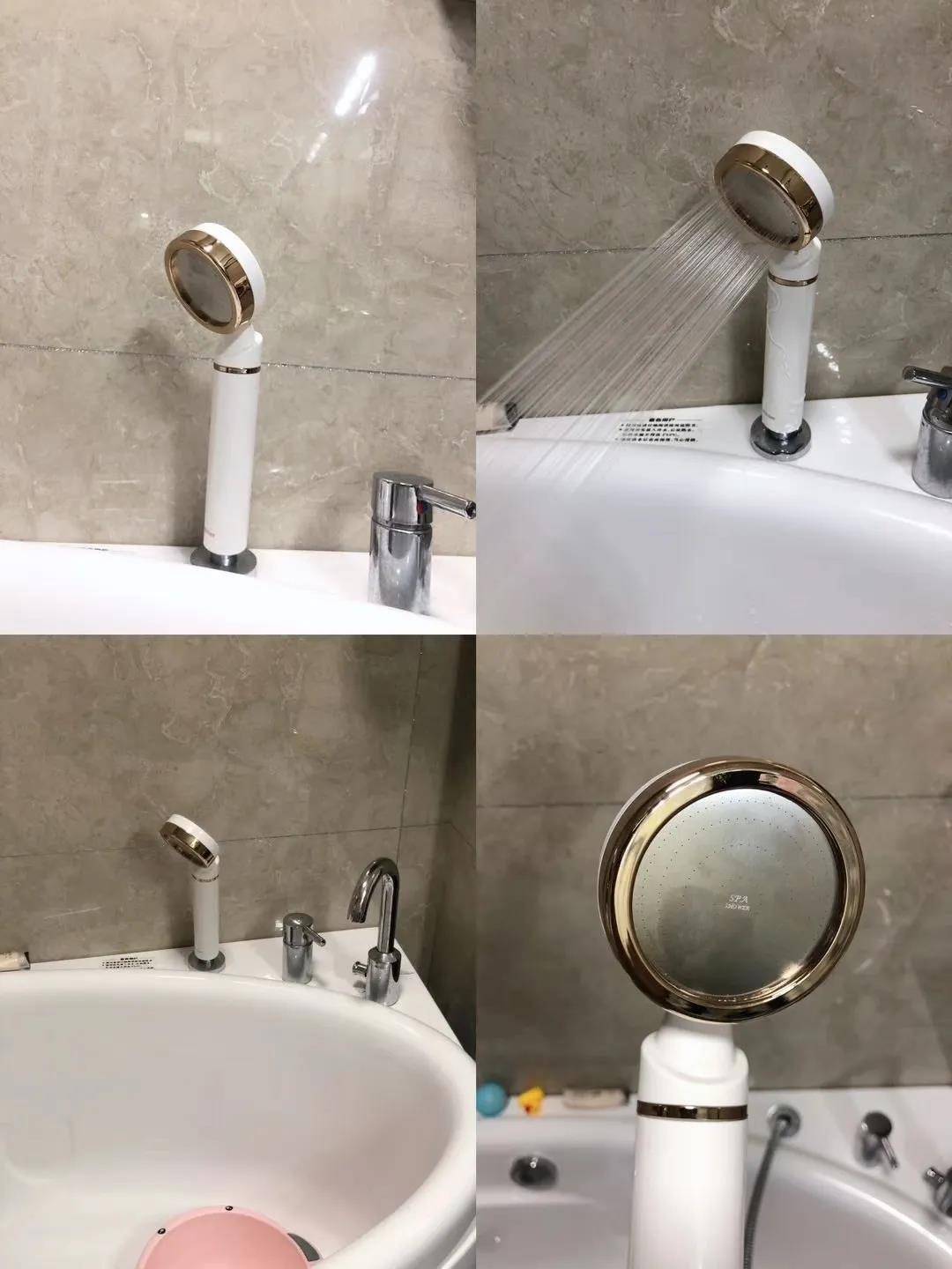 比韩国14k金花洒更好用！洗澡如同做spa，堪称花洒中的“战斗机”