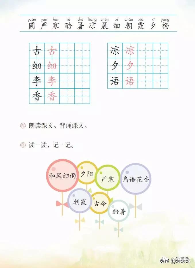 一年级下册语文识字6古对今意思,一年级下册语文识字6古对今笔顺