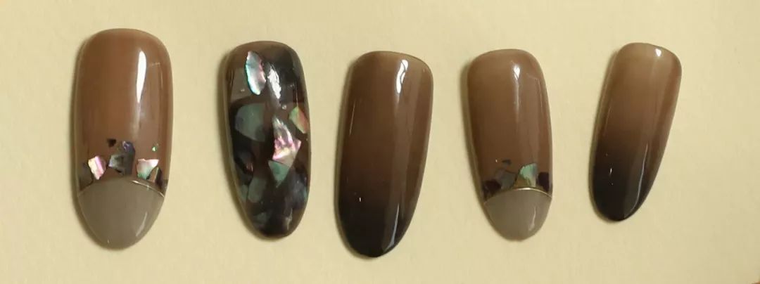 秋冬美甲小红书,美甲推荐中款ins