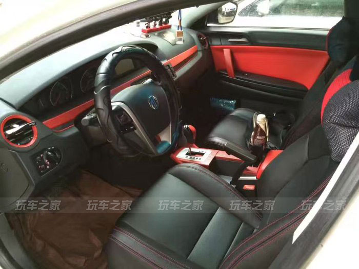 新款名爵mg6改装,黑色名爵mg6改装