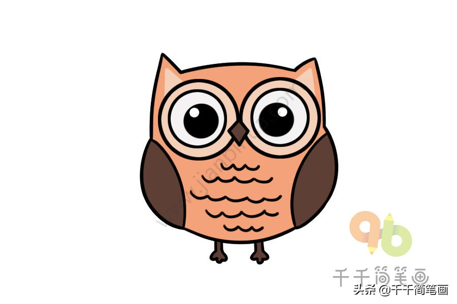 动物园里的动物简笔画简单又好看,各个国家的国宝动物小学生简笔画