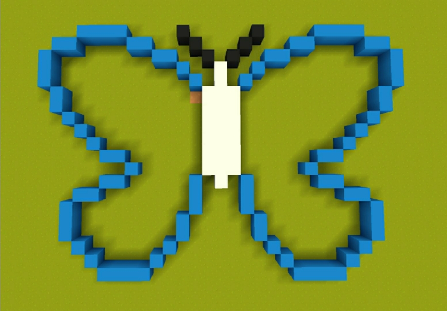 会飞的蝴蝶手工制作,迷你世界怎么做飞蝴蝶