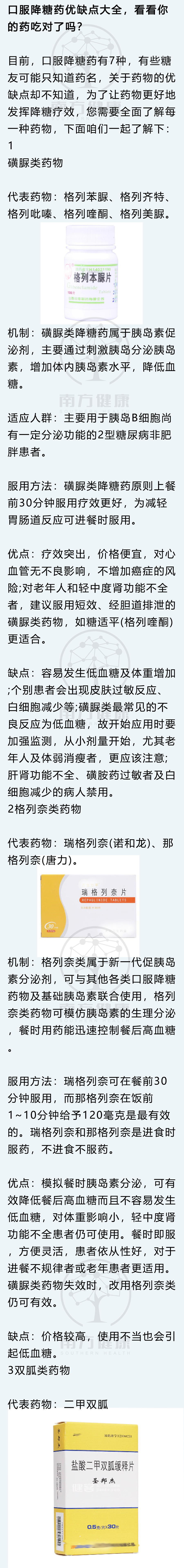 降糖药类药哪种药降糖快副作用小,7类降糖药